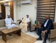وزير الطاقة يبحث مع السفير السعودي تفعيل التعاون بين البلدين في مجالي الكهرباء والنفط والترتيبات للقاء رئيسي مجلس الوزراء في البلدين