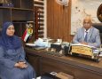 وزيرالطاقة يلتقي مدير مصفاة بورتسودان